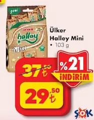 ÜLKER HALLEY MİNİ 103 G